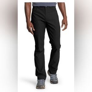 Men's Eddie Bauer UPF 50 Rainier Pant 40x32, Black